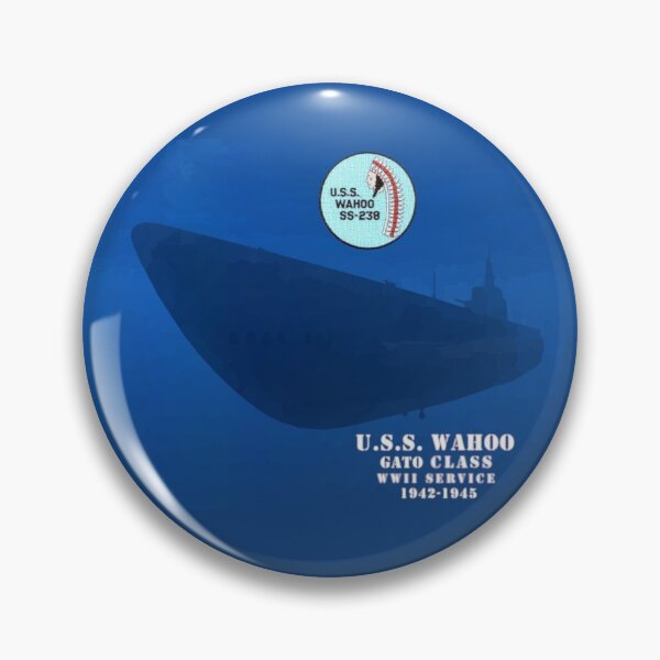 Item preview,  U.S.S. Wahoo, a Gato class WWII submarine on cups, shirts, shower curtains and more! designed and sold by dobbysgifts.