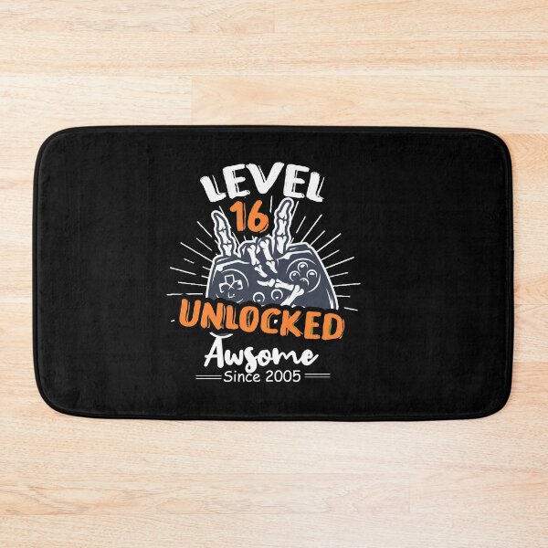 Item preview, 16th Birthday Level 16 Unlocked Awesome,Funny 16th Birthday, Halloween Gift Idea For Son designed and sold by Rassitni.