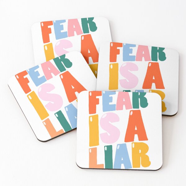 Item preview, fear is a liar designed and sold by clarabjensen.