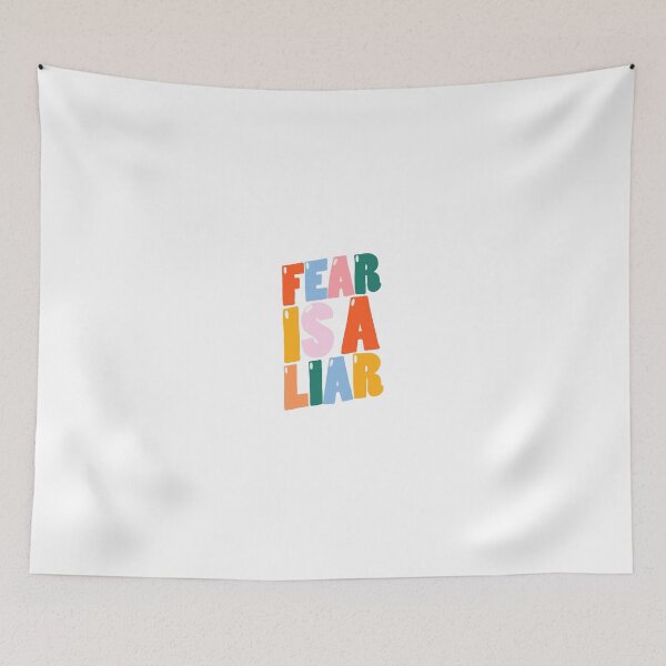 Item preview, fear is a liar designed and sold by clarabjensen.