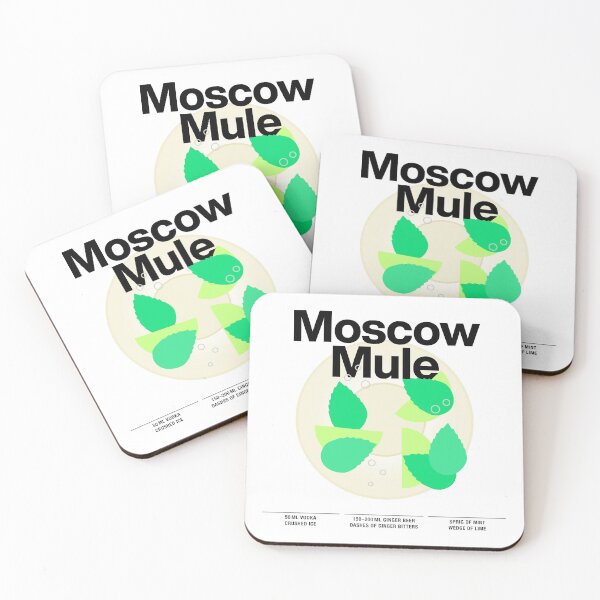 Item preview, Cocktail mixology for the house bar "Moscow Mule" designed and sold by TrueType.