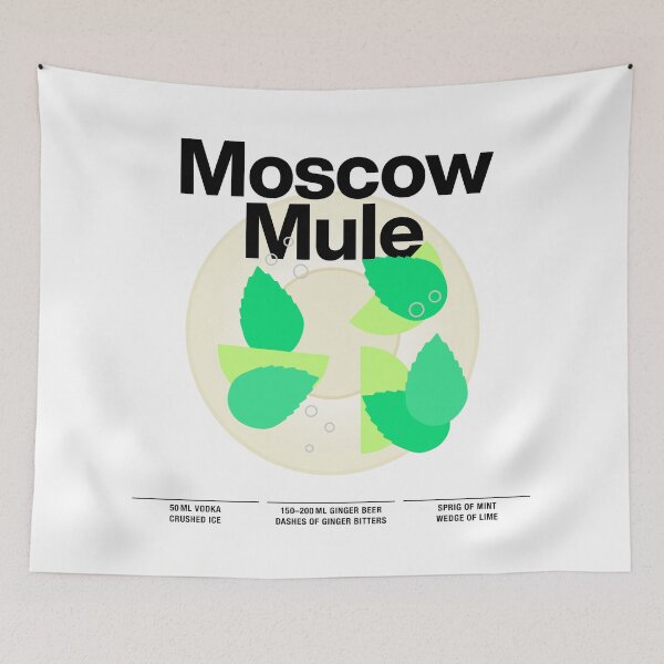 Item preview, Cocktail mixology for the house bar "Moscow Mule" designed and sold by TrueType.