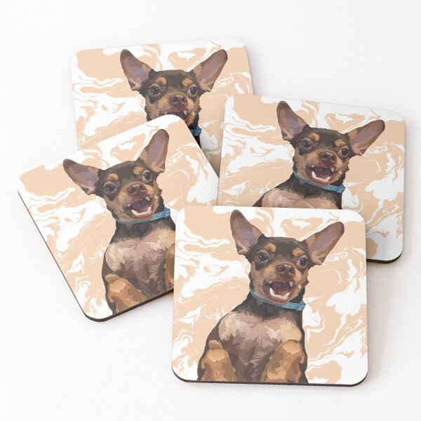 Item preview, Chihuahua The Lovely Pup White Version designed and sold by artsnuyenn.