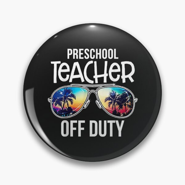 Item preview, Womens Preschool Teacher Off Duty Sunglasses Beach Sunset TShirt35 designed and sold by ayeshacl.