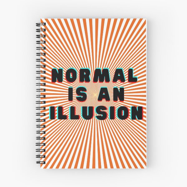 Item preview, Normal Is An Illusion designed and sold by Anjestic Studio.