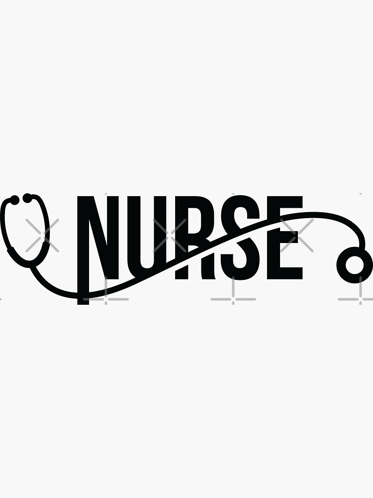 Nurse Stethoscope | Sticker