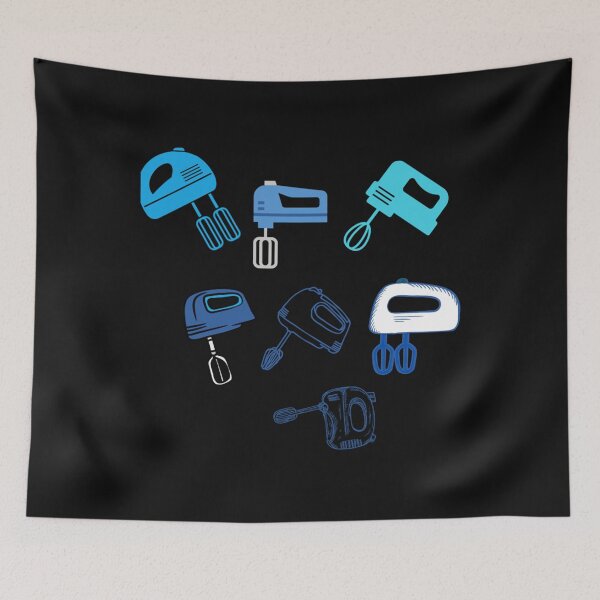 Item preview, blue hand mixers pack designed and sold by GevterGaham.