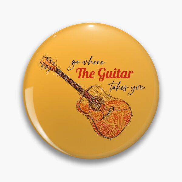 Item preview, Go where the guitar takes you designed and sold by JahidMunna.