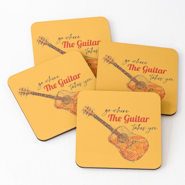 Item preview, Go where the guitar takes you designed and sold by JahidMunna.