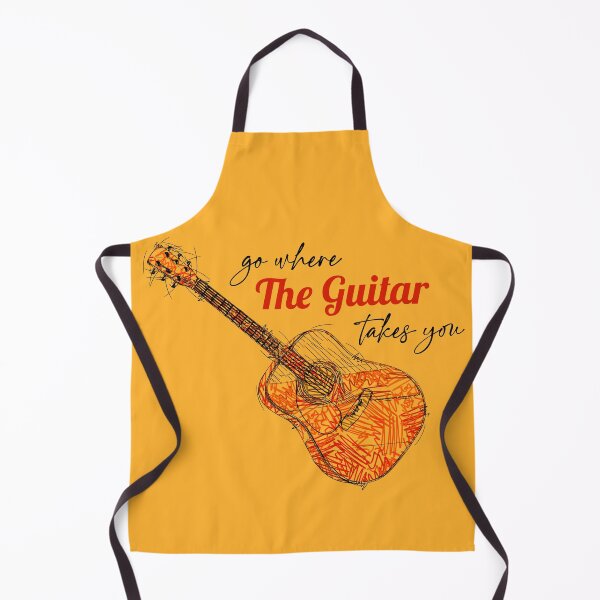 Item preview, Go where the guitar takes you designed and sold by JahidMunna.