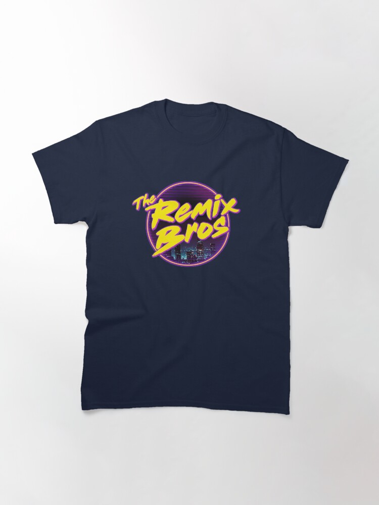 Thumbnail 3 of 7, Classic T-Shirt, The Remix Bros Logo Design designed and sold by WTFBrahh.