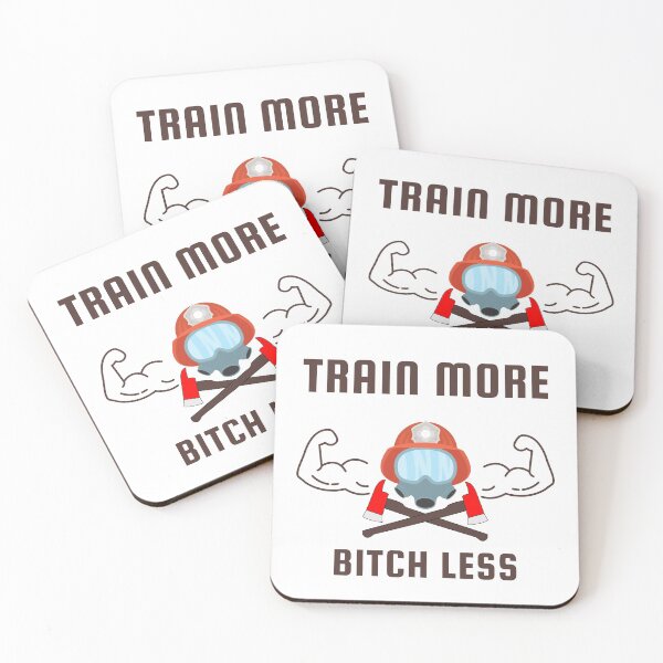 Item preview, Train More Bitch Less Firefighter Training Essentials  designed and sold by Sam-DesignMart.