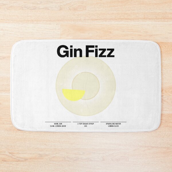 Item preview, Cocktail mixology for the house bar "Gin Fizz" designed and sold by TrueType.
