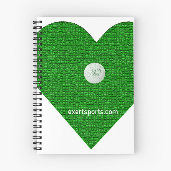 Item preview, Golf Ball On A Heart Shaped Green designed and sold by PopPucks.