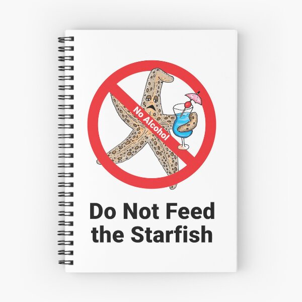 Item preview, Do Not Feed the Starfish designed and sold by Devine-Studios.