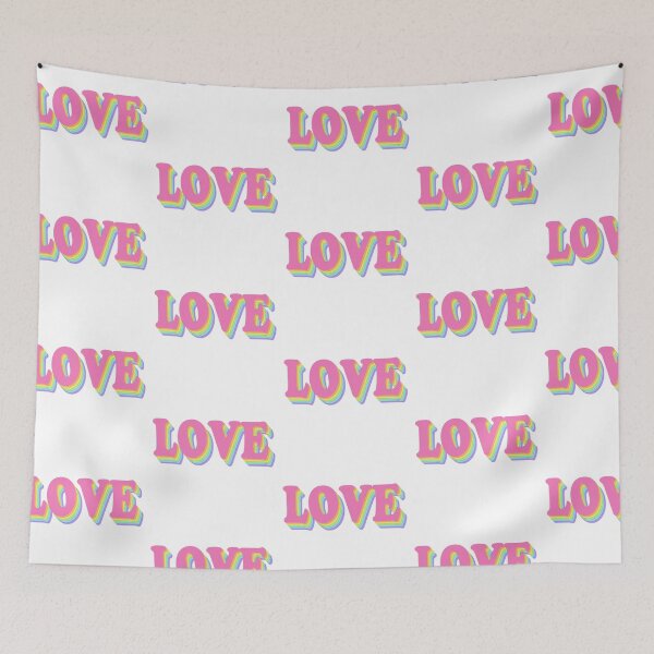 Item preview, Pastel Rainbow Love designed and sold by BhaktiK.
