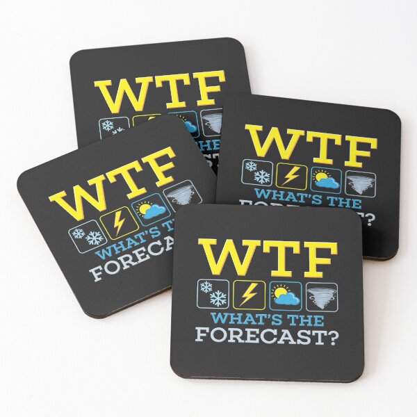 Item preview, WTF Whats the Forecast  Meteorologist Weatherman Weather Sweatshirt7 designed and sold by ayeshacl.