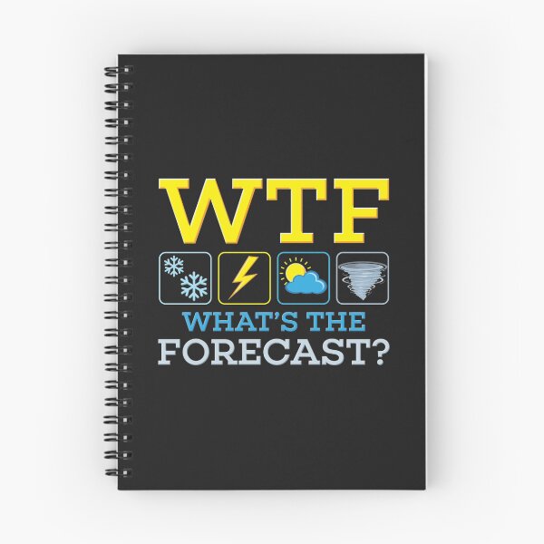 Item preview, WTF Whats the Forecast  Meteorologist Weatherman Weather Sweatshirt7 designed and sold by ayeshacl.