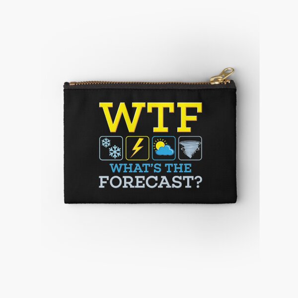 Item preview, WTF Whats the Forecast  Meteorologist Weatherman Weather Sweatshirt7 designed and sold by ayeshacl.