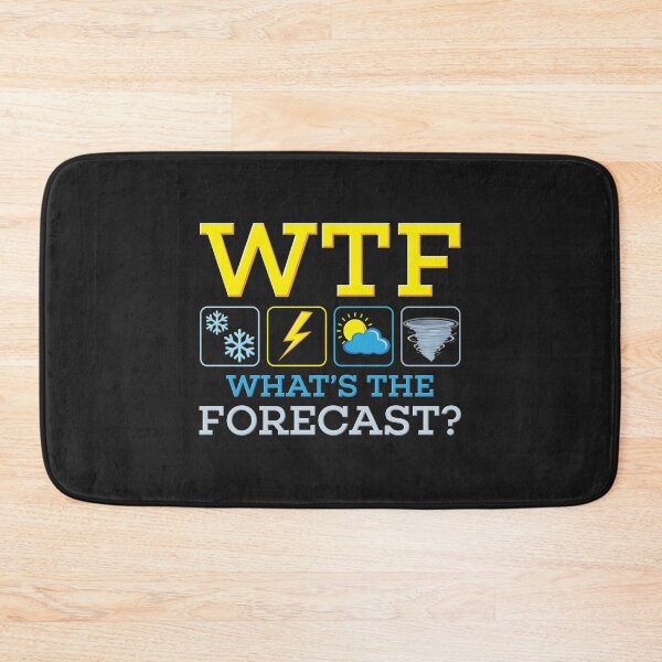 Item preview, WTF Whats the Forecast  Meteorologist Weatherman Weather Sweatshirt7 designed and sold by ayeshacl.