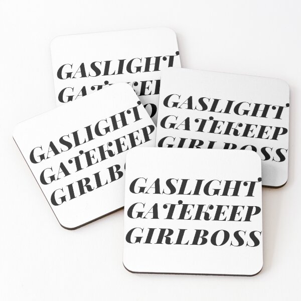 Item preview,  gaslight gatekeep girlboss designed and sold by nevertheless-.