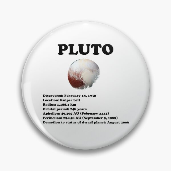 Item preview, Pluto Planet Science  designed and sold by BananaFactory.