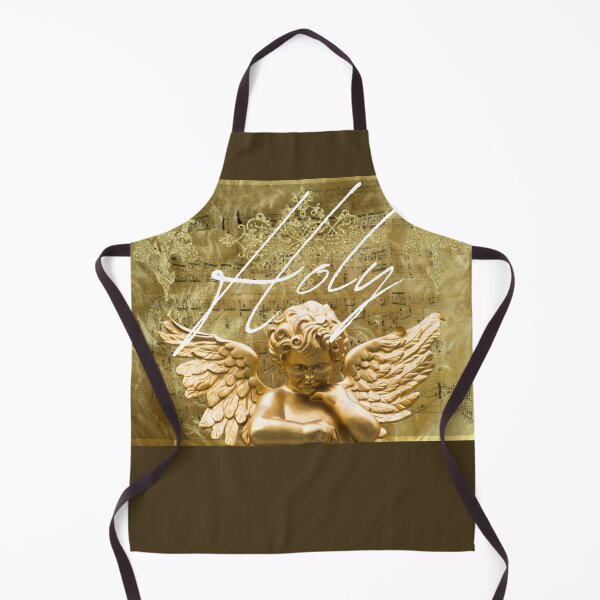 Item preview, Holy Golden Angel Cherub With Collage Background Design designed and sold by EarthArtDesigns.