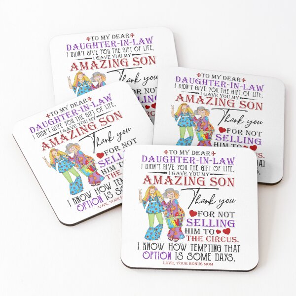 Item preview, Love, your bonus mom - To My Daughter in Law I Didn't Give You The Gift designed and sold by RiseAlex.