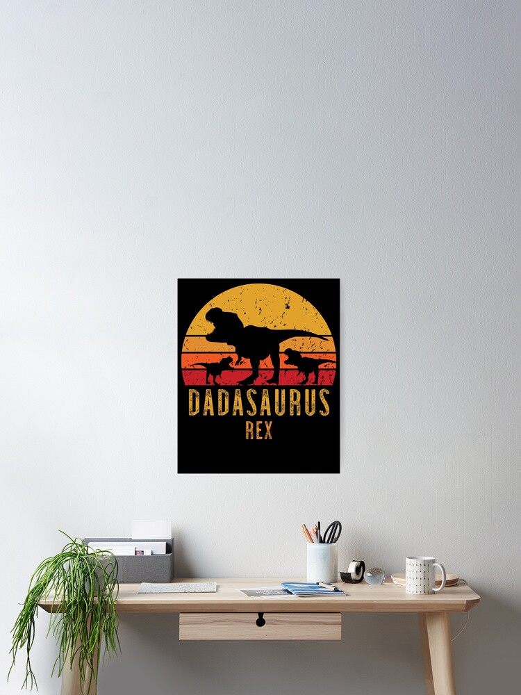 Dadasaurus Dinosaur Dad Daddy Rex American Flag Dada Saurus Gift