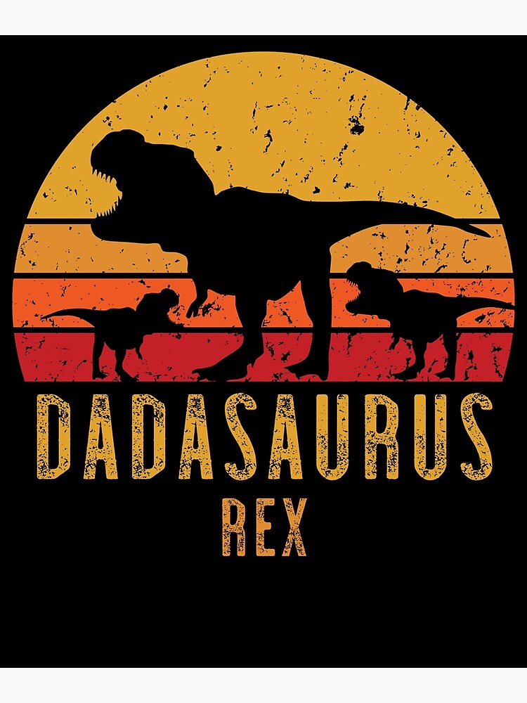 Dadasaurus Dinosaur Dad Daddy Rex American Flag Dada Saurus Gift