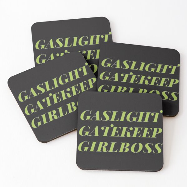 Item preview,  gaslight gatekeep girlboss designed and sold by nevertheless-.