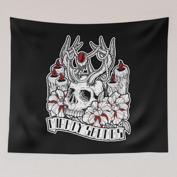 Item preview, devil skull with red jewel designed and sold by GevterGaham.