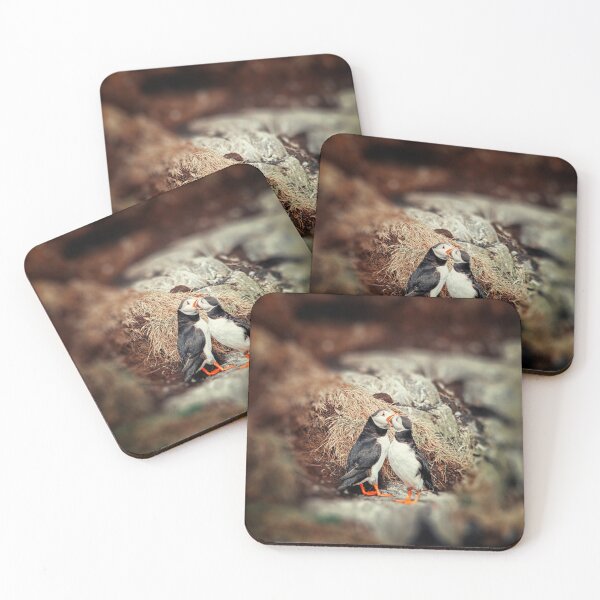 Item preview, Two puffins in love designed and sold by Photopat.