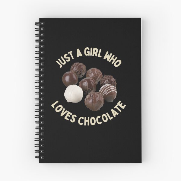 Item preview, Girl Who Loves Chocolate June July Cute Funny Shirt Sweet Dessert Laugh Joke Food Hungry Snack Gift Sarcastic Happy Fun Introvert Awkward Geek Hipster Silly Inspirational Motivational Birthday Present designed and sold by EpsilonEridani.