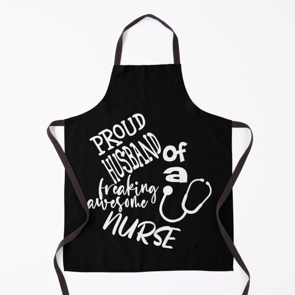 Item preview, Proud Husband Of Nurse (Stethoscope White) designed and sold by superdumb70.