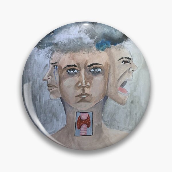 Item preview, Thyroid Isn't just a physical struggle designed and sold by ZippysDesigns.