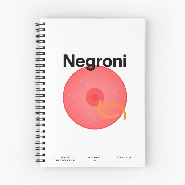 Item preview, Cocktail mixology for the house bar "Negroni" designed and sold by TrueType.