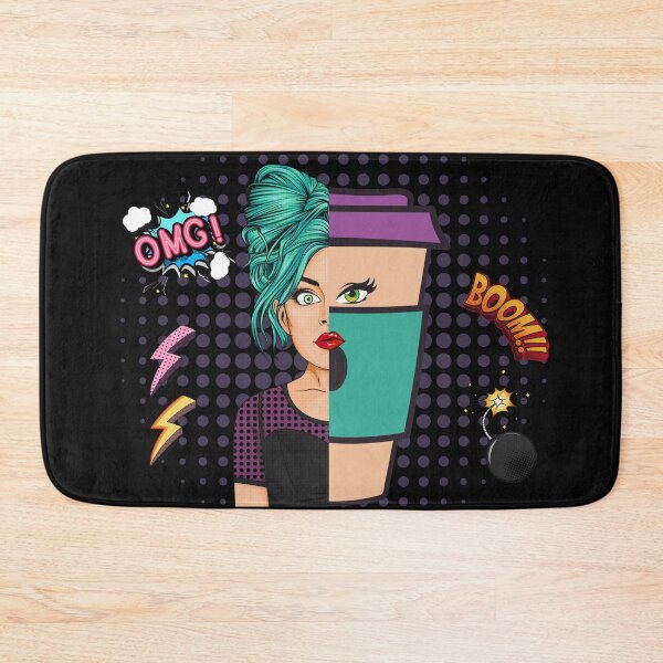 Item preview, Half Human, Half Coffee; pop art design for caffeine lovers designed and sold by ritapestaninha.