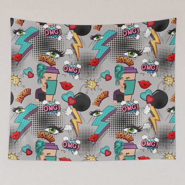 Item preview, Half Human, Half Coffee; pop art design for caffeine lovers designed and sold by ritapestaninha.