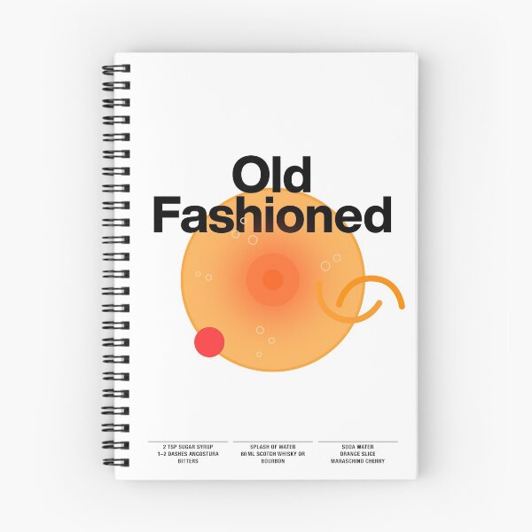 Item preview, Cocktail mixology for the house bar "Old Fashioned" designed and sold by TrueType.