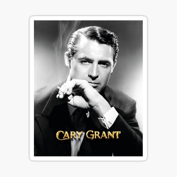 Cary Grant Sticker