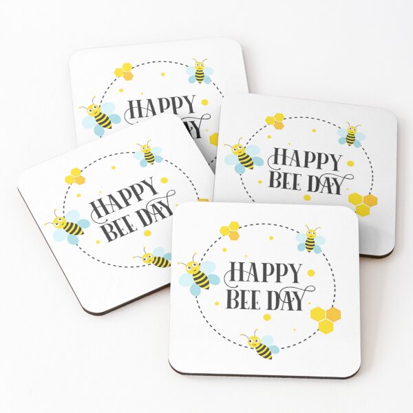 Item preview, happy bee day  designed and sold by ritusdesigns.