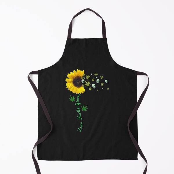 Item preview, Zero Fucks Given Funny Skull Weed Marijuana 420 Sunflower TShirt114 designed and sold by ayeshacl.