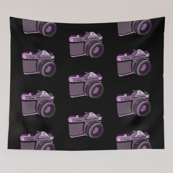 Item preview, Purple Pentax film camera designed and sold by katkinggross.