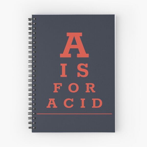 Item preview, Pop culture eye chart - A is for acid designed and sold by Popalt.