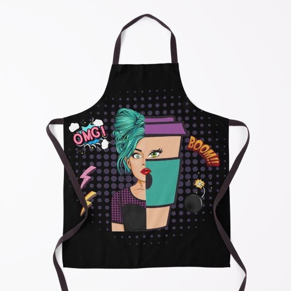 Item preview, Half Human, Half Coffee; pop art design for caffeine lovers designed and sold by ritapestaninha.