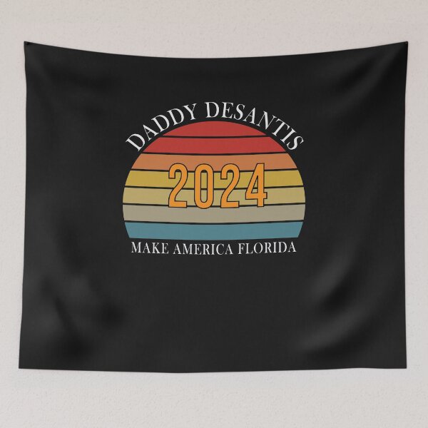 Item preview,  Funny Daddy 2024 Desantis Make America Florida Flamingo Election,father's day designed and sold by AlexyArtDesign.