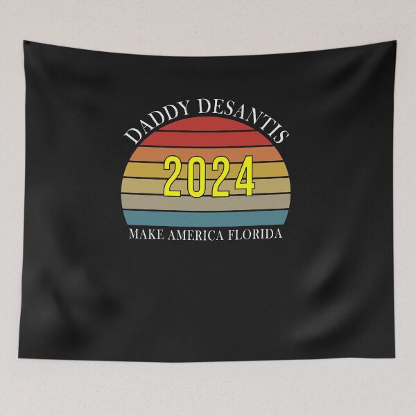 Item preview,  Funny Daddy 2024 Desantis Make America Florida Flamingo Election,father's day designed and sold by AlexyArtDesign.