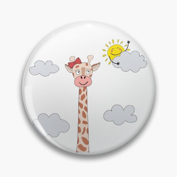 Item preview, Smiling is Charity - Smiling Giraffe & Sun designed and sold by suwarnaadi.