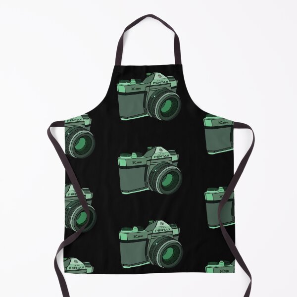 Item preview, Green Pentax film camera designed and sold by katkinggross.